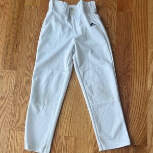 Adidas White Baseball Pants